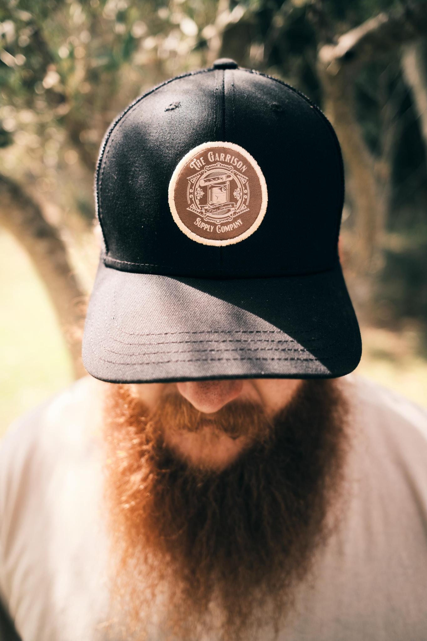 Black Garrison Supply Co Leather Pat Hatch